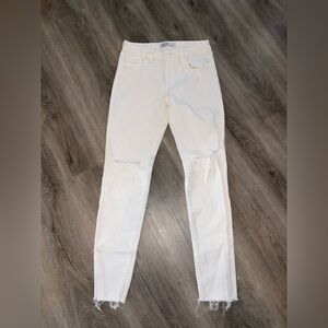 Just Black | White Distressed Jeans